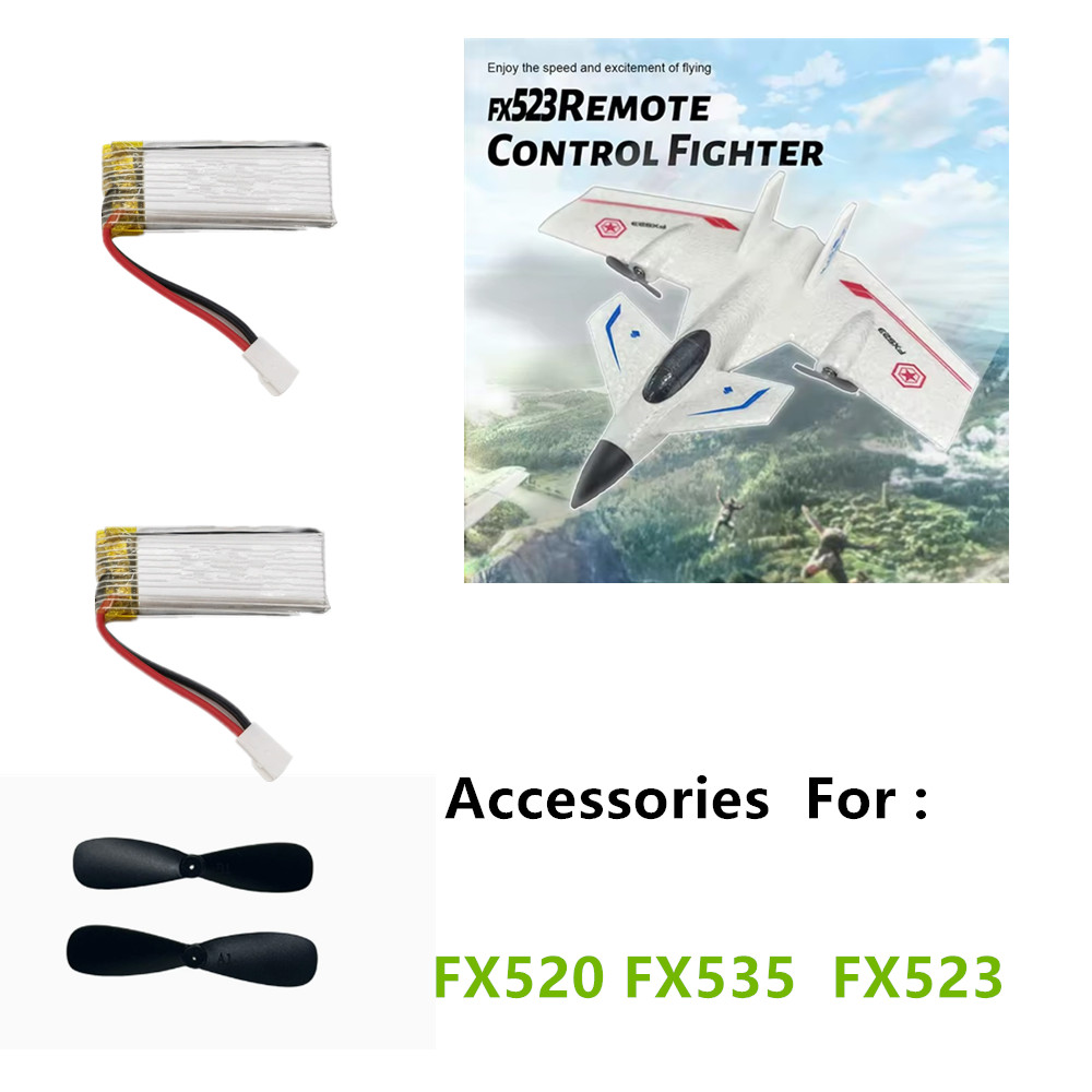 Drone Top Rc - FX523 RC Airplane Accessories Battery 3.7V