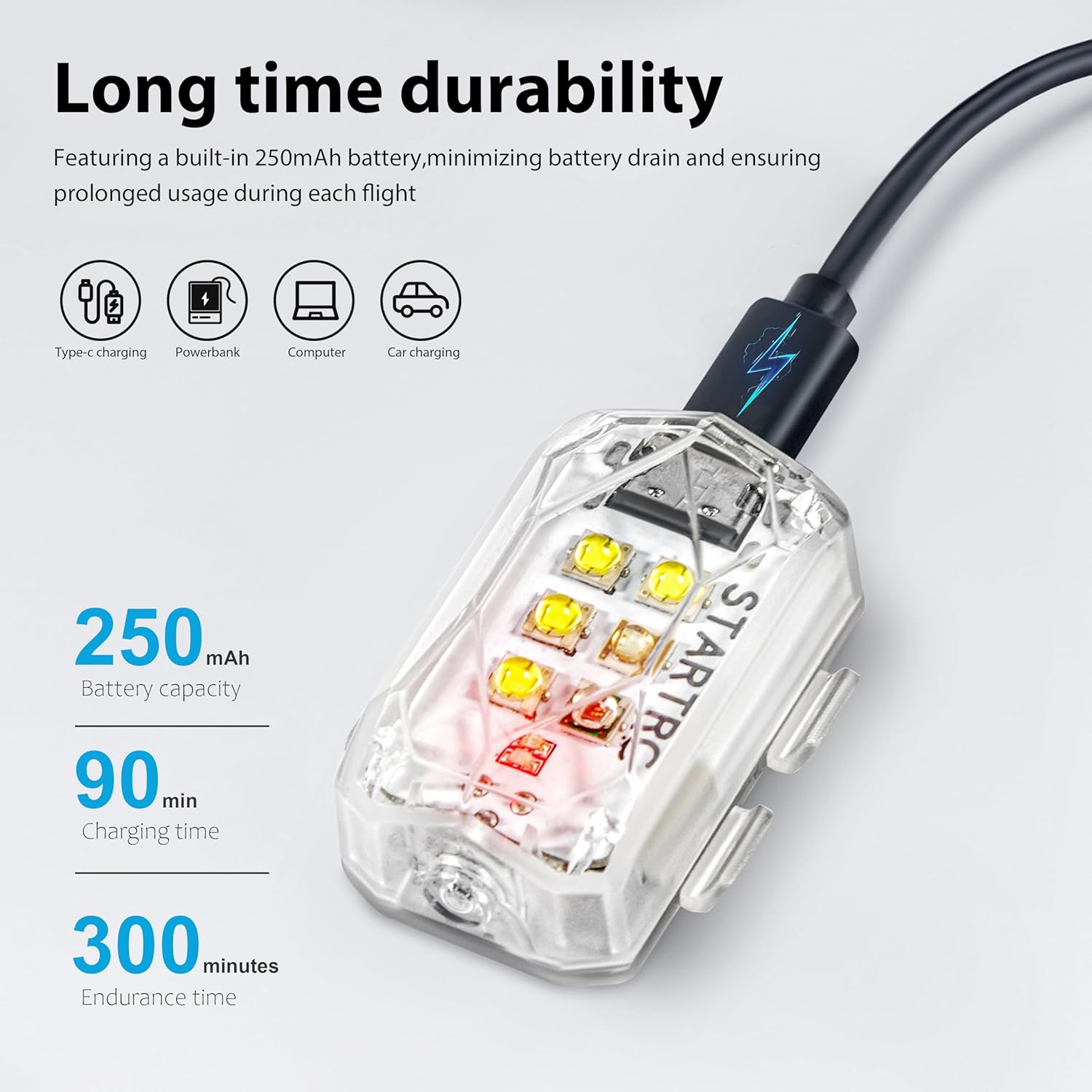 STARTRC Drone Strobe Light Ant - Drone Dji Rc Mini 评论和价格