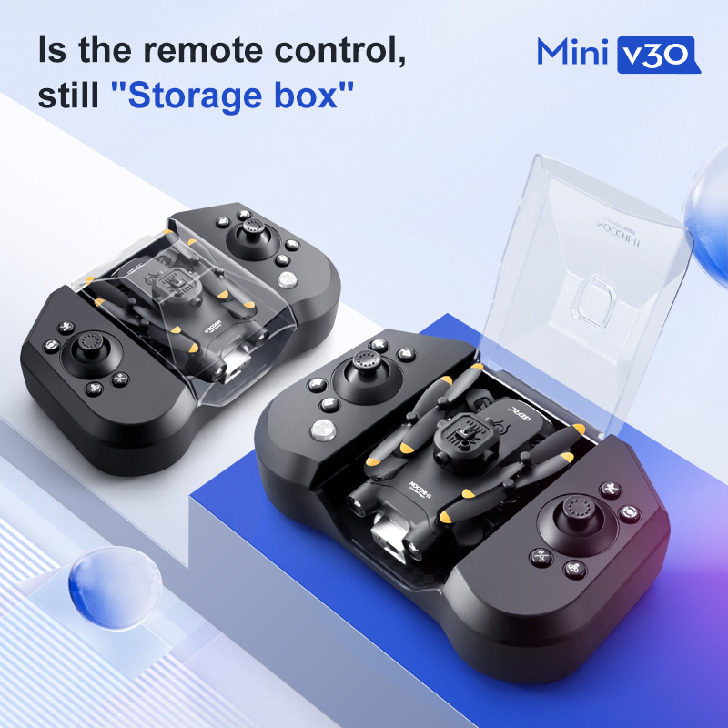 Mini V30 WiFi FPV Drone With 4 - Drone Without Rc 评论和价格