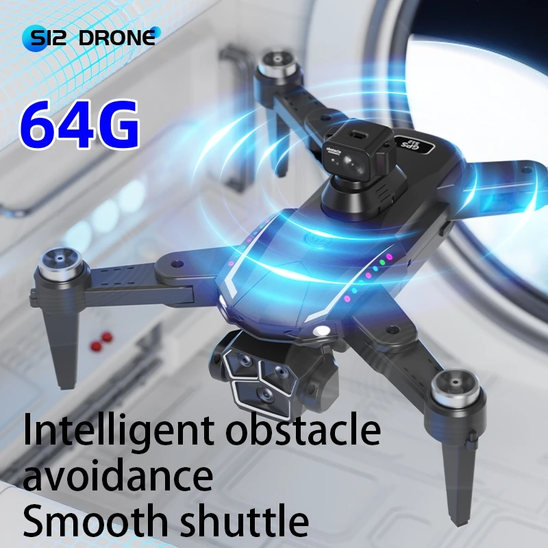 S12 PRO MAX Drone GPS Brushles - Drone Top Rc 评论和价格