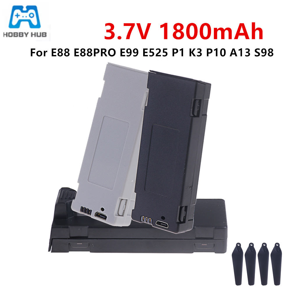 For E88 Battery Rechargeable B - Drone Rc Pro 评论和价格