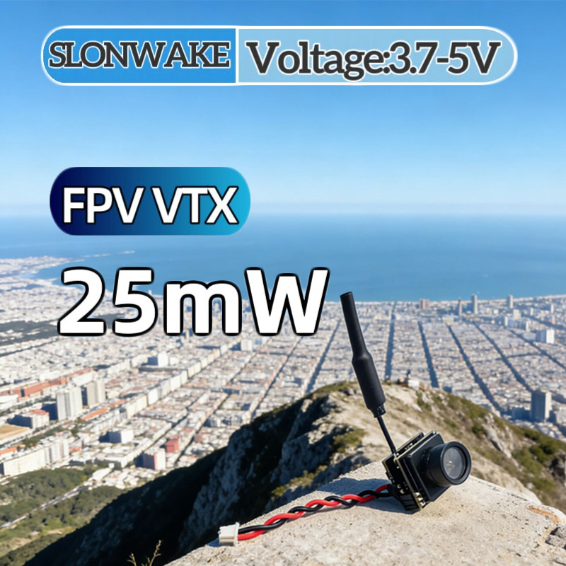SLONWAKE FPV 25mW power simula - Drone With Rc Remote 评论和价格
