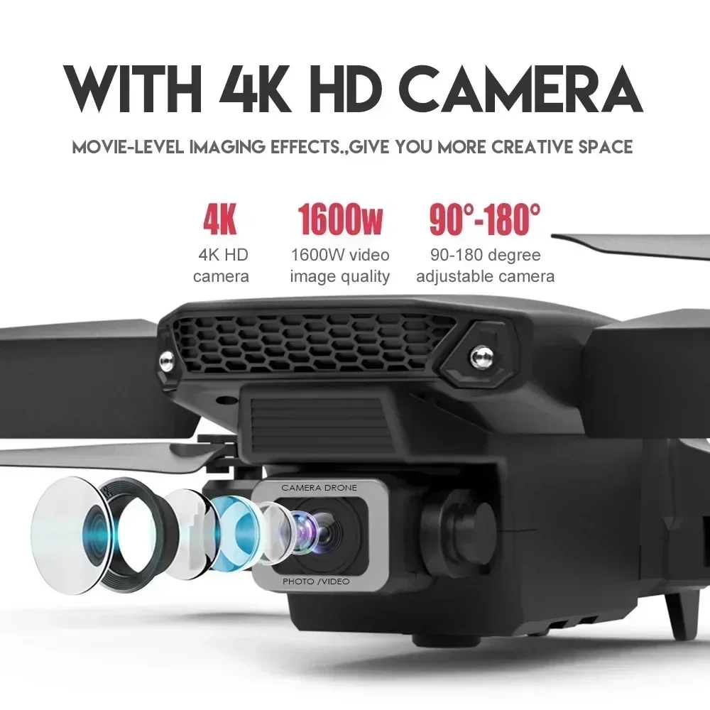 E88 Pro WIFI FPV Drone Wide An - Drone Rc Holder 评论和价格