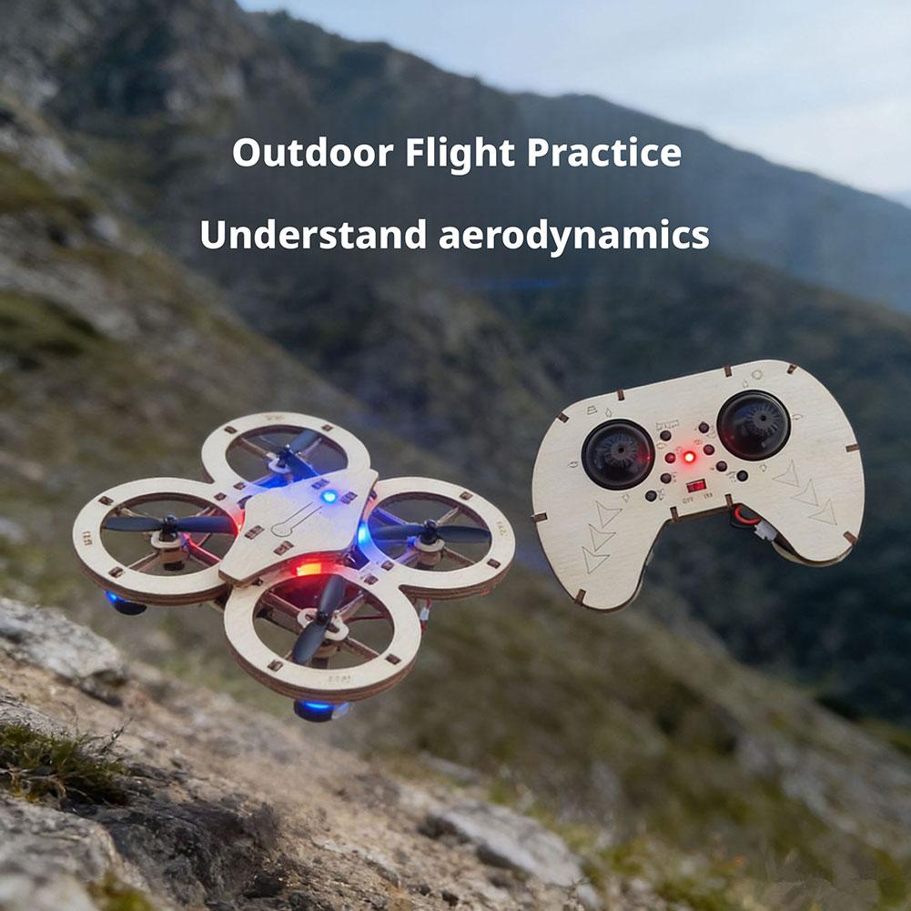 DIY Wooden RC Drone Quadcopter - Drone Rc Kit 评论和价格