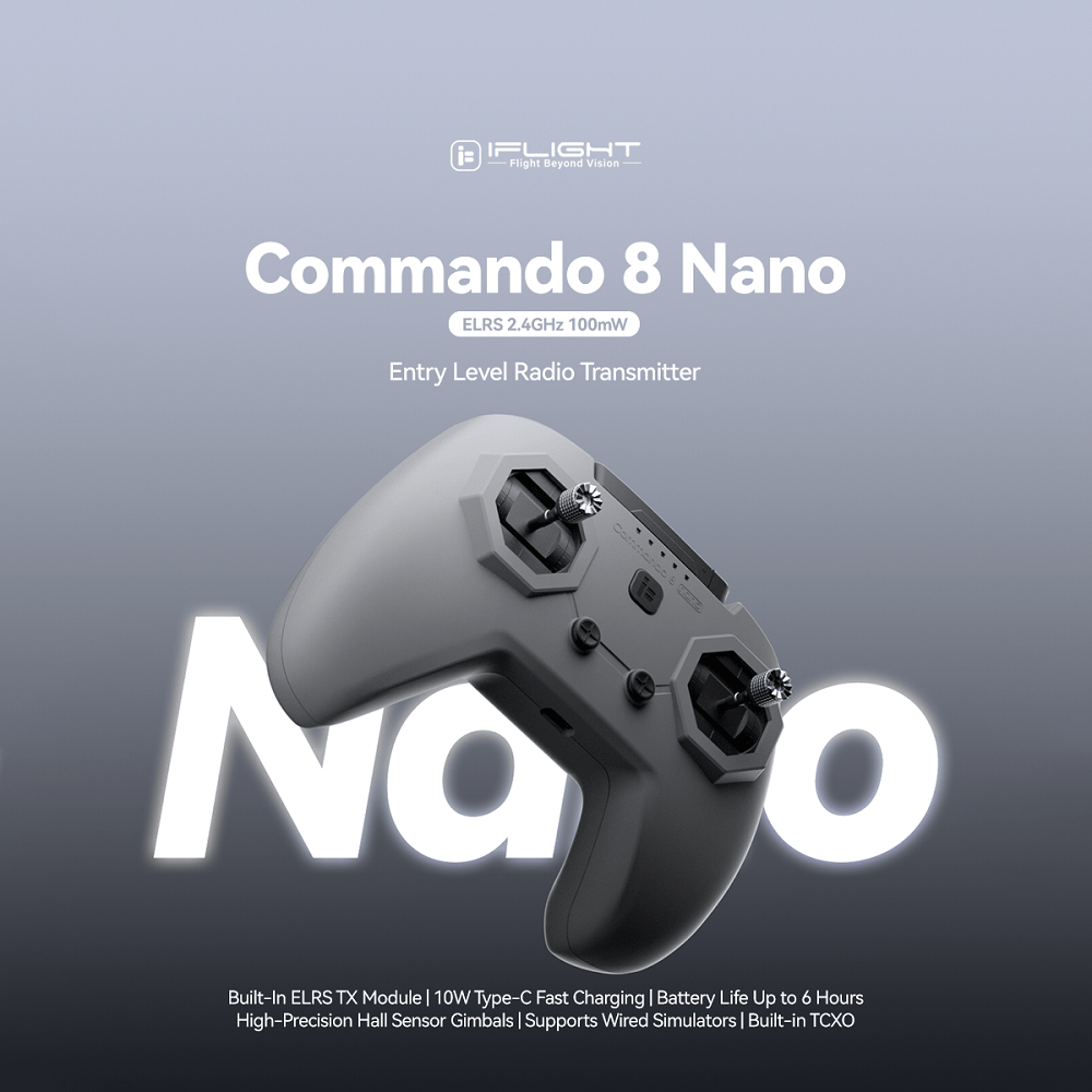 iFlight Commando 8 Nano Radio  - Drone Rc Simulator 评论和价格