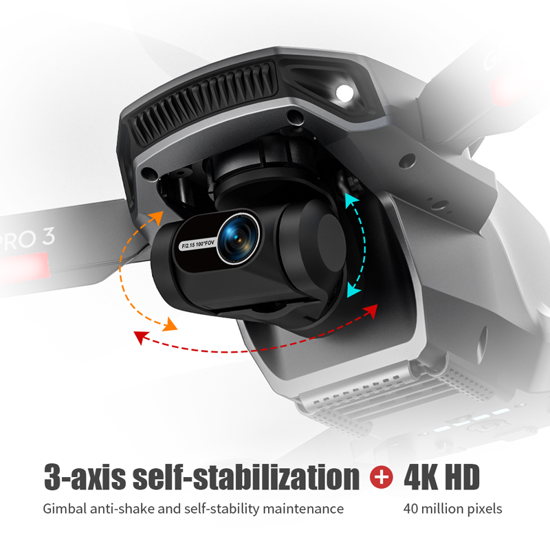 L106 Pro 3 Drone 5G WIFI FPV F - Drone Rc Pro 评论和价格