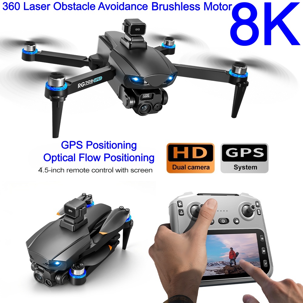 NEW 8K Drone With HD Camera La - Drone Rc Pro 评论和价格