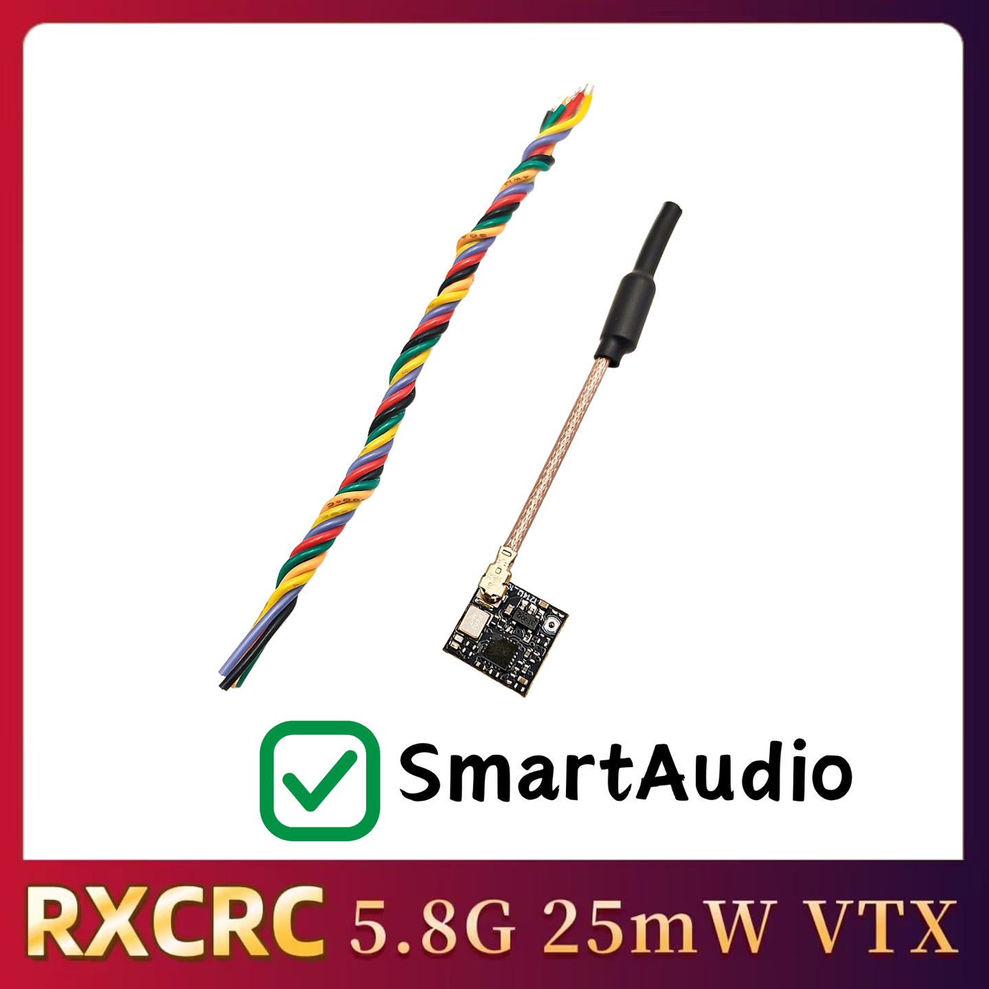 RXCRC 5.8GHz 48CH FPV 25mW Ana - Drone With Rc Remote 评论和价格